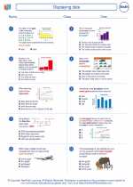 Mathematics - Eighth Grade - Worksheet: Displaying data