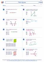 Mathematics - Eighth Grade - Worksheet: Plane figures