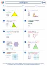 Mathematics - Eighth Grade - Worksheet: Plane figures