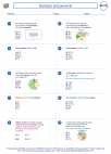 Mathematics - Eighth Grade - Worksheet: Numbers and percents