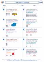 Mathematics - Eighth Grade - Worksheet: Experimental Probability
