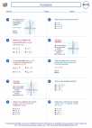 Mathematics - Eighth Grade - Worksheet: Functions