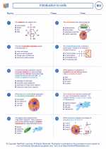 Biology - High School - Worksheet: Introduction to cells