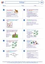 Biology - High School - Worksheet: Ecology I