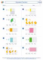 Equivalent Fractions. 5th Grade Math Worksheets and Answer Keys, Study