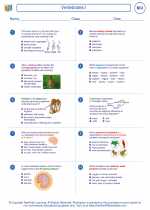 Biology - High School - Worksheet: Vertebrates I