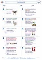 Biology - High School - Worksheet: Vertebrates II