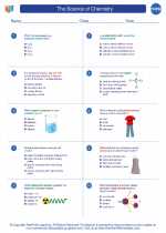 Chemistry - High School - Worksheet: The Science of Chemistry