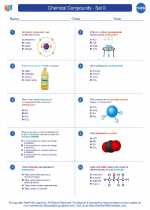 Chemistry - High School - Worksheet: Chemical Compounds - Set II