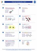 Chemistry - High School - Worksheet: Chemical Compounds - Set II