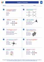 Chemistry - High School - Worksheet: Organic Chemistry