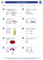 Chemistry - High School - Worksheet: Organic Chemistry