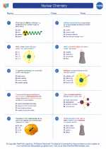 Chemistry - High School - Worksheet: Nuclear Chemistry