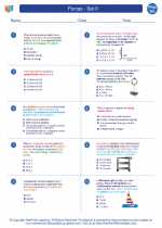 Physics - High School - Worksheet: Forces - Set II