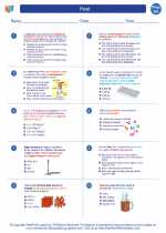 Physics - High School - Worksheet: Heat