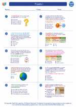 Earth Science - High School - Worksheet: Fossils I