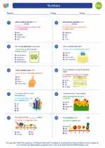 ESL-Spanish - Grades 3-5 - Worksheet: Numbers