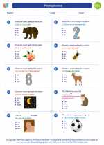 ESL-Spanish - Grades 3-5 - Worksheet: Homophones