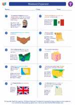 Social Studies - Fifth Grade - Worksheet: Westward Expansion