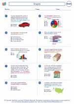 Mathematics - Sixth Grade - Worksheet: Graphs