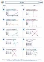Angles. Fifth Grade Mathematics Worksheets and Study ...