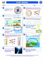 Science - Second Grade - Worksheet: Earth's weather