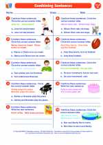 English Language Arts - Third Grade - Worksheet: Rules for Writing