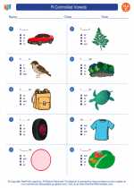 English Language Arts - Third Grade - Worksheet: R Controlled Vowels