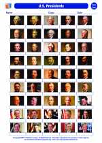 Social Studies - Fourth Grade - Worksheet: U.S. Presidents