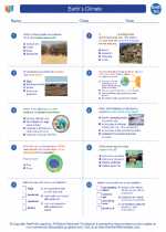 Earth Science - High School - Worksheet: Earth`s Climate