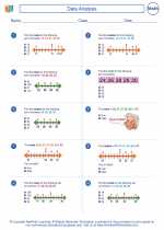 Mathematics - Fourth Grade - Worksheet: Data Analysis