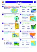 geography 5th grade social studies worksheets and study guides