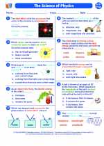 Physics - High School - Worksheet: The Science of Physics