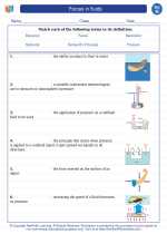 Science - Eighth Grade - Vocabulary: Forces in fluids