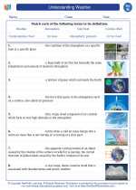 understanding weather 8th grade science worksheets and answer key