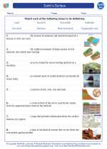 Earth Science - High School - Vocabulary: Earth`s Surface