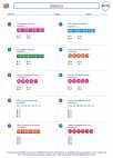 Mathematics - Sixth Grade - Worksheet: Statistics
