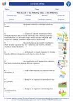 Science - Sixth Grade - Vocabulary: Diversity of life