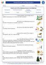 Animal Growth and Reproduction. Science Worksheets and Study Guides Fourth  Grade.