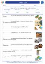 Earth Science - High School - Vocabulary: Earths Crust