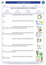 Science - Fifth Grade - Vocabulary: The 6-Kingdoms of life