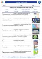 weather and climate 4th grade science worksheets and answer keys study guides and vocabulary sets