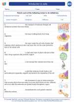 Biology - High School - Vocabulary: Introduction to cells