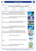 Science - Sixth Grade - Vocabulary: Weather patterns