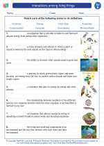 Science - Fifth Grade - Vocabulary: Interactions among living things