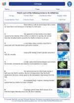 Science - Seventh Grade - Vocabulary: Climate