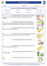 Biology - High School - Vocabulary: Microorganisms II