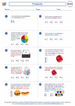 Mathematics - Sixth Grade - Worksheet: Probability