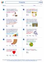 probability mathematics worksheets and study guides sixth grade