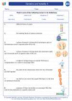 Biology - High School - Vocabulary: Genetics and heredity II